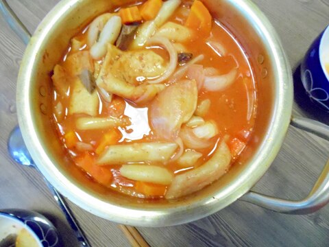 韓国風　ピリ辛鍋